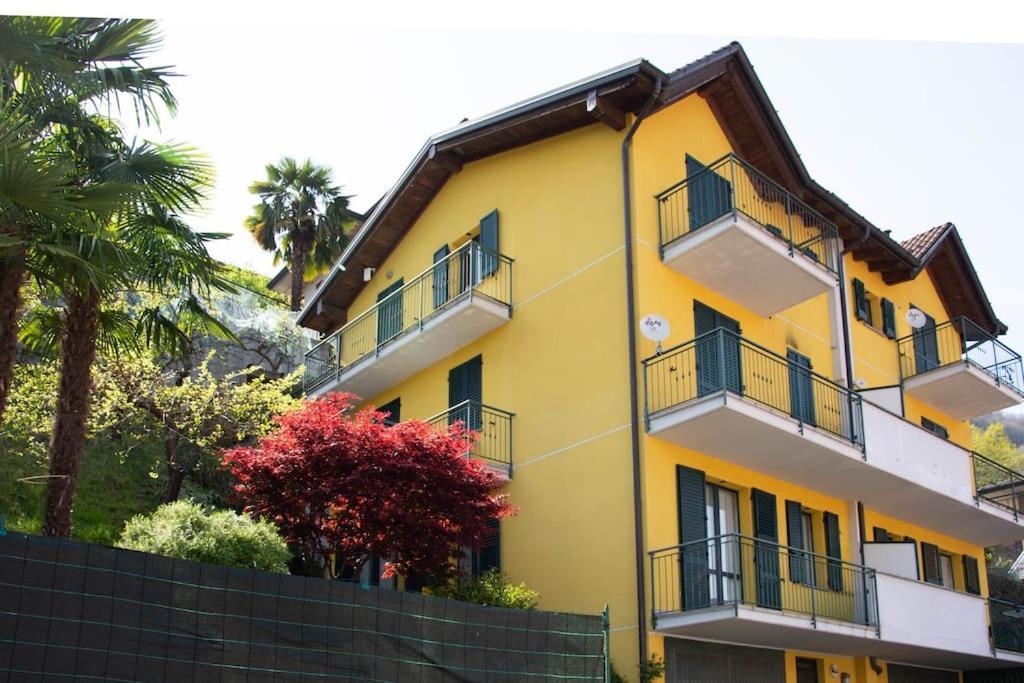 Ca' Gialla 2 - Sul Lago Di Lugano, Terrazza E Parcheggio - Cadegliano Viconago Exterior photo
